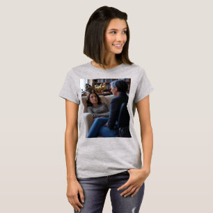 T-shirt Chemise grise pour femmes Fascination Pour Canards