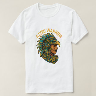 T-shirt Chemise Guerrier Aztèque – Puissance et Courage An