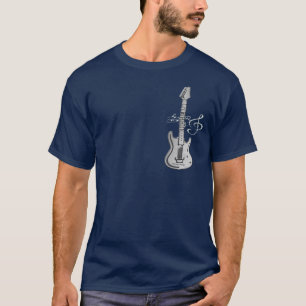 T-shirt Chemise guitare T