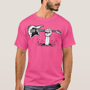 T-shirt Chemise guitare, t shirt guitare, t shirt guitare