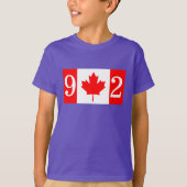 T-shirt Chemise Halifax Nouvelle-Écosse 902 Canada day Che (Devant)