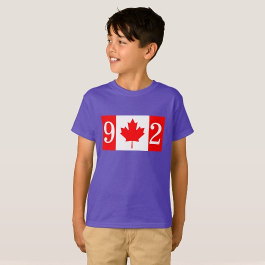 T-shirt Chemise Halifax Nouvelle-Écosse 902 Canada day Che (Devant entier)