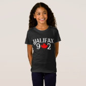 T-Shirt Chemise Halifax Nouvelle-Écosse 902 modifiable (Devant entier)