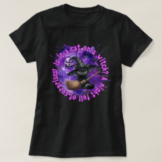 T-shirt Chemise Halloween Chat