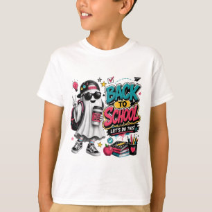 T-shirt Chemise Halloween de fantôme effrayant pour la ren