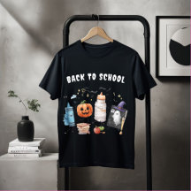 Chemise Halloween de rentrée scolaire Citrouille M