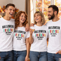 Chemise Halloween Friends Crew 2026