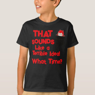 T-shirt Chemise Halloween personnalisée Cute Little Pocket