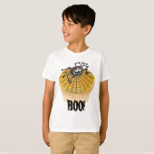 T-shirt Chemise Halloween Spider Boo (Devant entier)