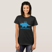 T-shirt Chemise Hanoukka Menorasaurus Dinosaur (Devant entier)