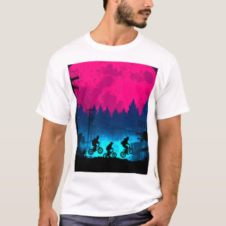 T-shirt Chemise Hawkins Night Ride Rétro 1985 Stranger Thi