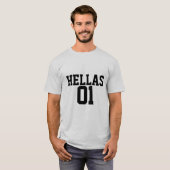 T-shirt Chemise Hellas 01 (Devant entier)