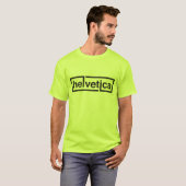 T-shirt Chemise helvetica d'artiste ! (Devant entier)