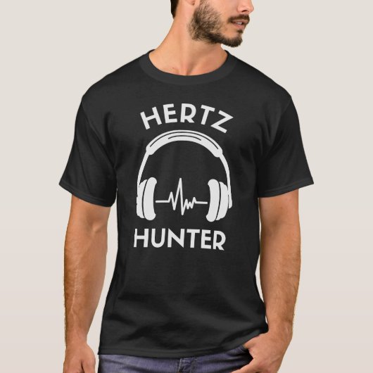 T-shirt Chemise Hertz Hunter pour mélomanes audiophiles ge (Devant)