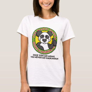 T-shirt Chemise heureuse 3 de panda