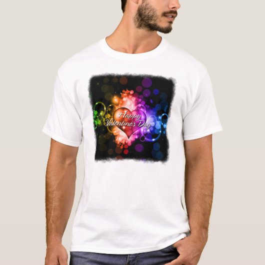 T-shirt Chemise Heureuse Sainte-Valentin 5A (Devant)