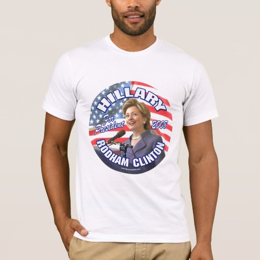 T-shirt Chemise Hillary 2008 (Devant)