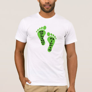 T-shirt chemise hippie aux pieds nus