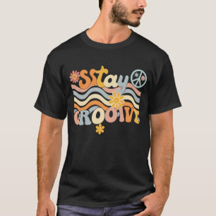 T-shirt Chemise Hippie Reste Groovy Années 70