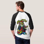 T-shirt Chemise Hit un home-run avec ce classique 3/4 manc (Dos entier)