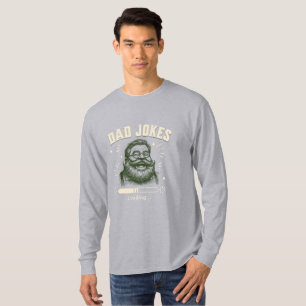 T-shirt Chemise homme à manches longues "Mauvaises blagues