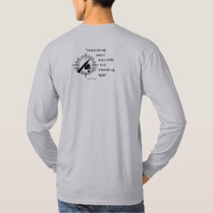 T-shirt Chemise homme à manches longues pour pêcheurs