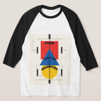 T-shirt Chemise homme Bauhaus design 3/4