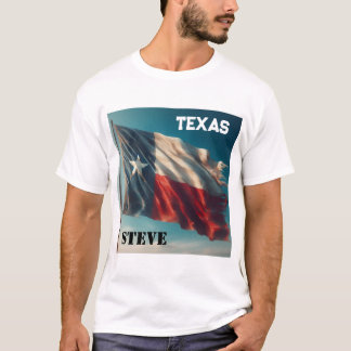 T-shirt Chemise homme drapeau du Texas 
