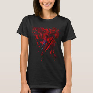 T-shirt Chemise homme problème résolu Bloody Horror Zombie