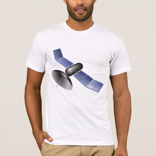 T-shirt Chemise homme Satellite (Devant)