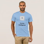 T-shirt Chemise Human Intelligence (Devant entier)