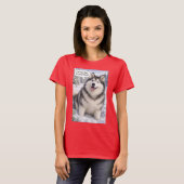 T-shirt Chemise Husky (Devant entier)