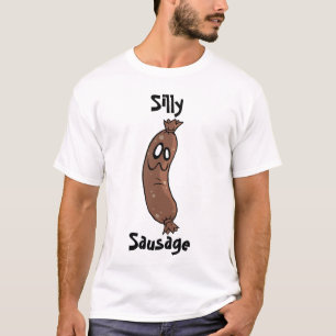 T-shirt Chemise idiote de saucisse