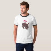 T-shirt Chemise idiote d'oryctérope de BA (Devant entier)
