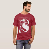 T-shirt Chemise : Illustration Beardsley (Devant entier)