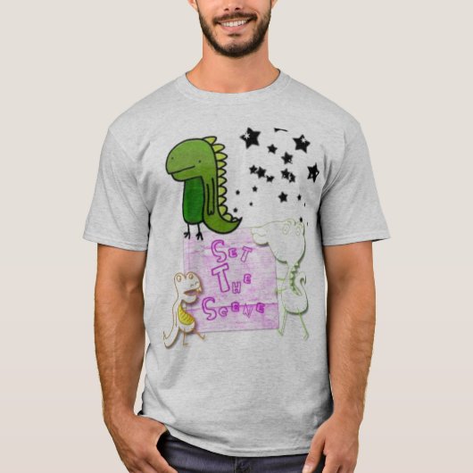 T-shirt chemise, img-thing2, www.myspace.com… - Customisé (Devant)