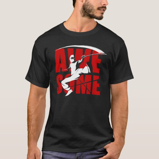 T-shirt Chemise IMPRESSIONNANTE de Ninja (Devant)