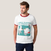 T-shirt Chemise impressionnante de réchauffement (Devant entier)