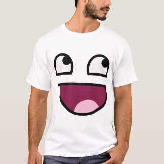T-shirt Chemise impressionnante de visage d'homme
