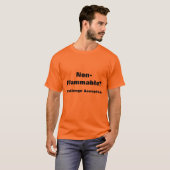 T-shirt Chemise inflammable (Devant entier)