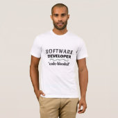 T-shirt Chemise Informatique, Cadeau Pour Développeur, Tee (Devant entier)