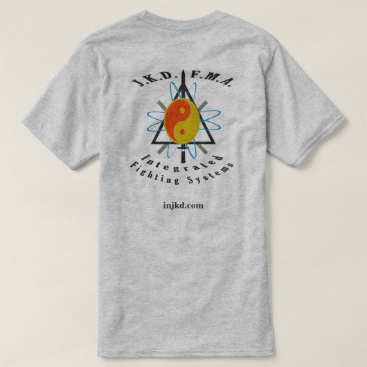 T-shirt Chemise intégrée des arts martiaux de Fuson (Design dos)