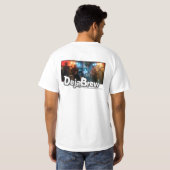 T-shirt Chemise inverse polychrome officielle d'Indy (Dos entier)