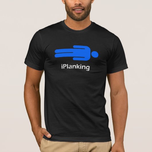 T-shirt chemise iPlanking (Devant)