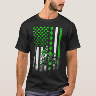 T-shirt Chemise Irlandaise Jour de la Saint Patrick Drapea
