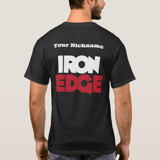 T-shirt Chemise Iron Edge ! (Dos)