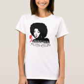 T-shirt Chemise jamaïcaine "Noir par nature" (Devant)