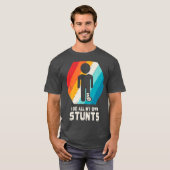 T-shirt Chemise Jambe cassée Ankle genou blessure pied obt (Devant entier)