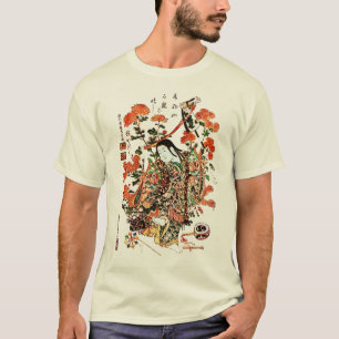 T-shirt Chemise japonaise fraîche de geisha
