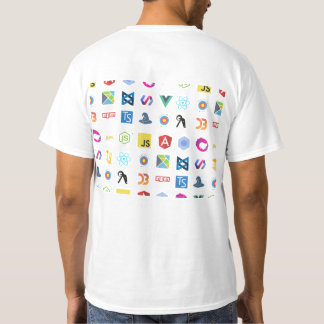T-shirt Chemise JavaScript et leurs Bibliothèques